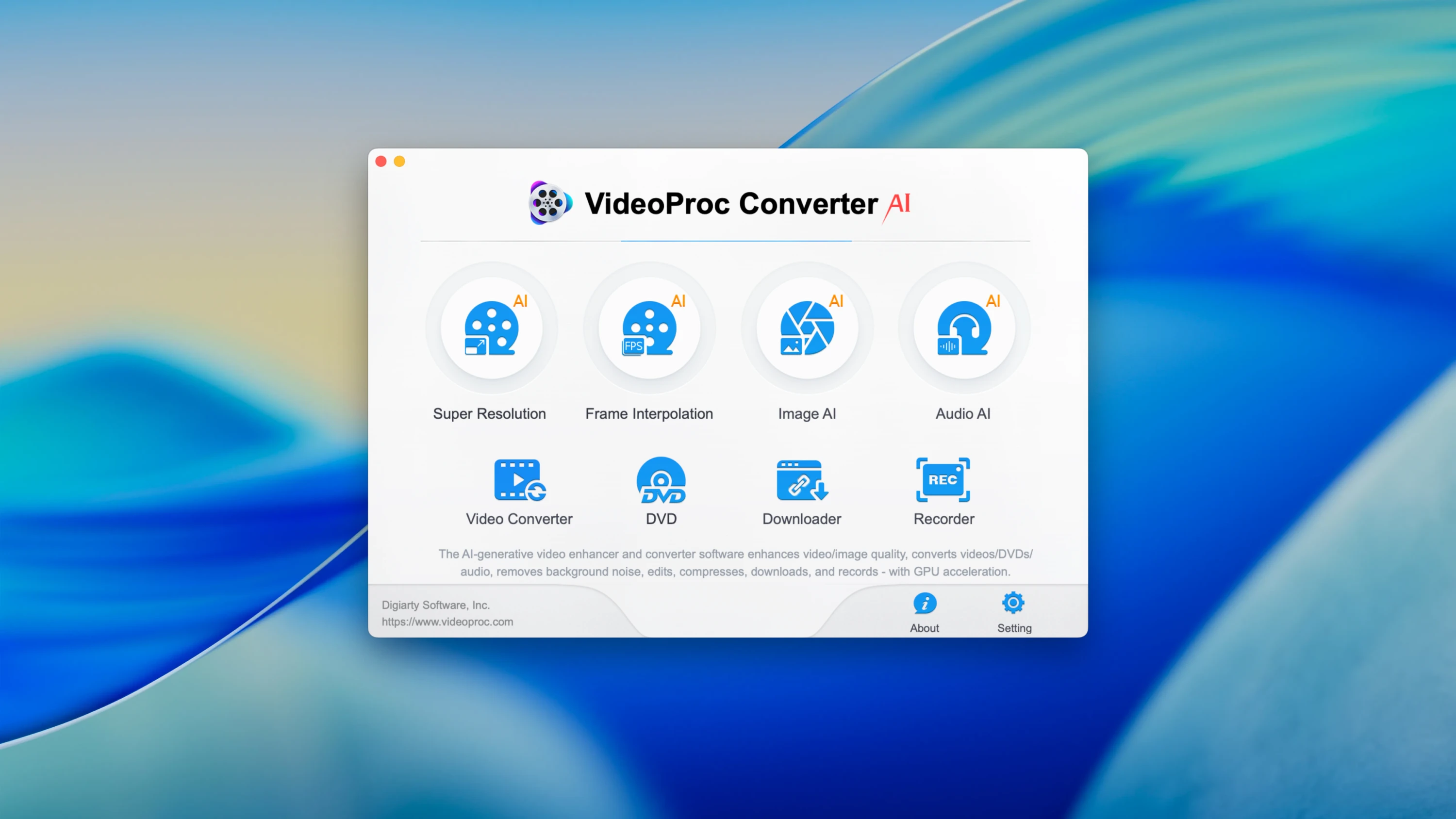 VideoProc Converter AI screenshot 1